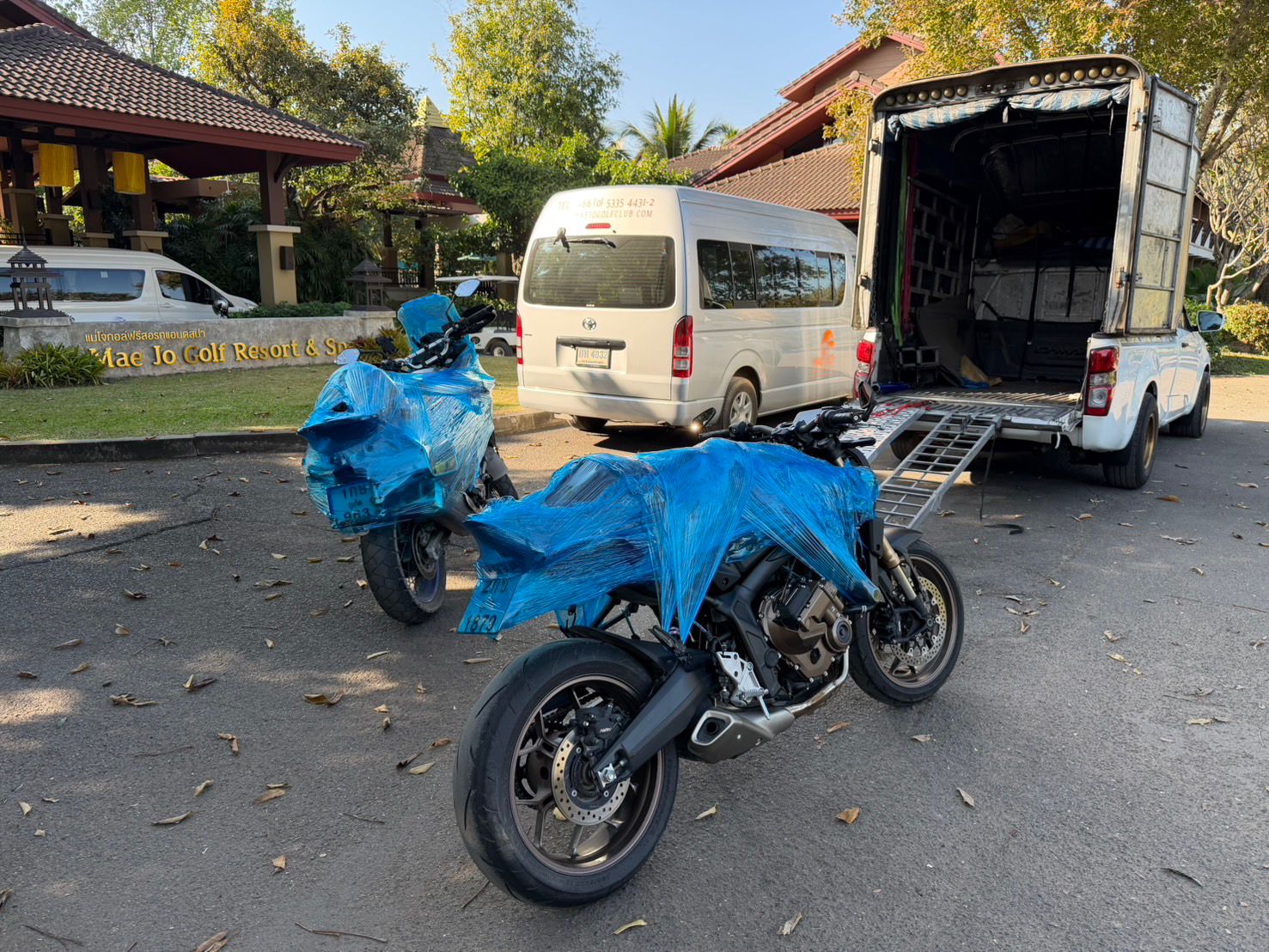 Motorbike transport Koh Samui